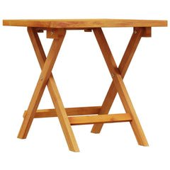 vidaXL Garden Side Table 40x40x40 cm Solid Wood Acacia 4