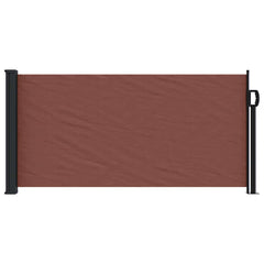 Retractable Side Awning 100x300 cm Drop 300 cm Width 100 cm Brown