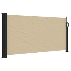 Retractable Side Awning 100x300 cm Drop 300 cm Width 100 cm Beige