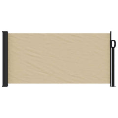 Retractable Side Awning 100x300 cm Drop 300 cm Width 100 cm Beige