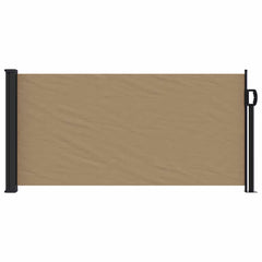 Retractable Side Awning 100x300 cm Drop 300 cm Width 100 cm Taupe