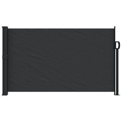 Retractable Side Awning Black 120x300 cm