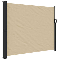 vidaXL Retractable Side Awning Beige 170x300 cm 2
