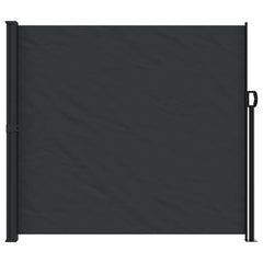 Retractable Side Awning 180x300 cm Drop 300 cm Width 180 cm Black