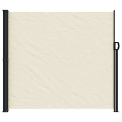 vidaXL Retractable Side Awning Cream 180x300 cm 3