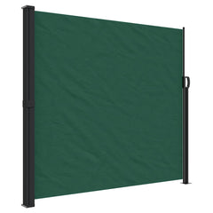 vidaXL Retractable Side Awning Dark Green 180x300 cm 2