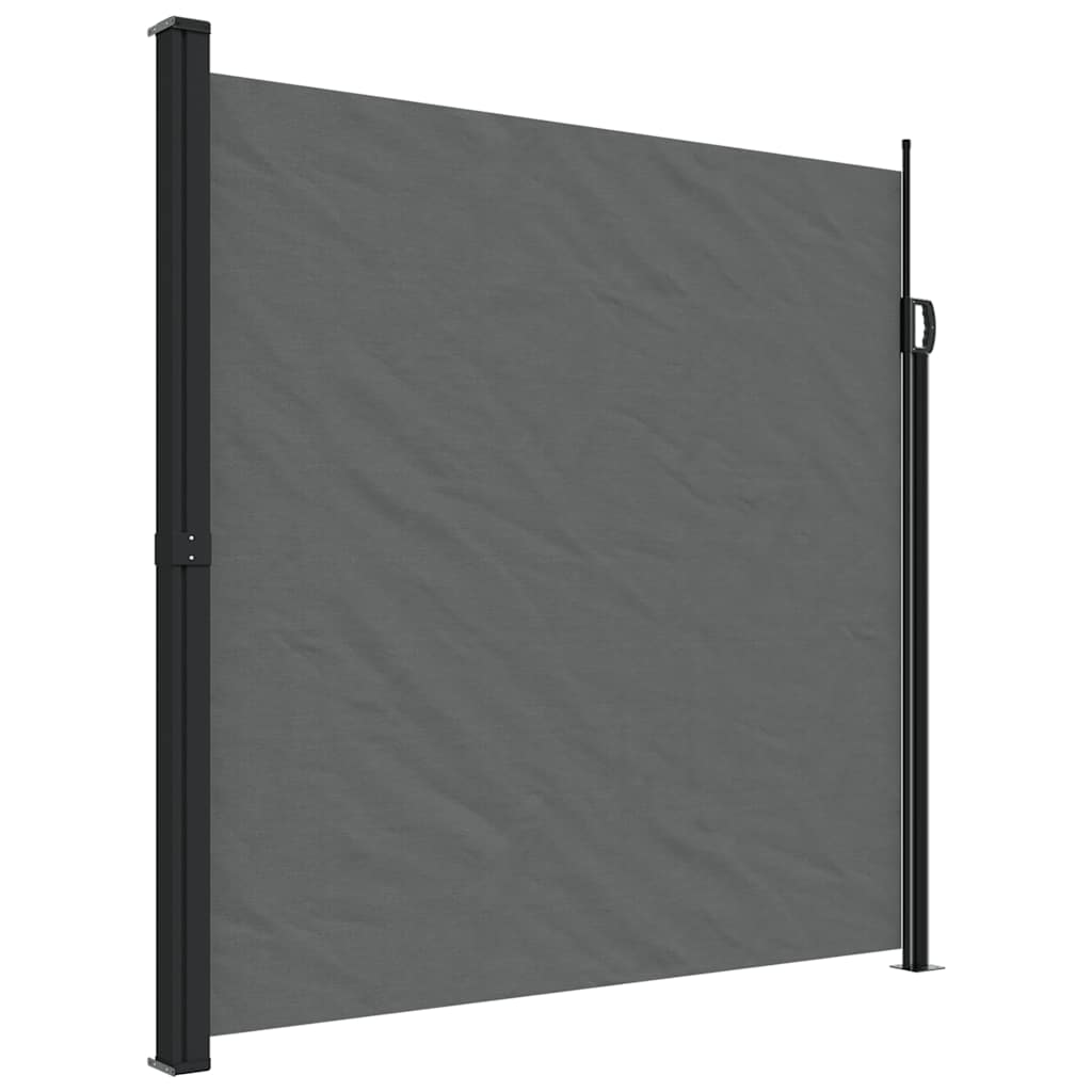 Retractable Side Awning 200x300 cm Drop 300 cm Width 200 cm Anthracite