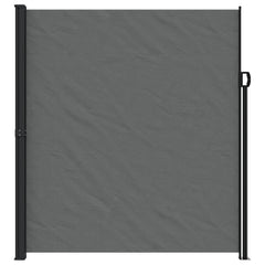 vidaXL Retractable Side Awning Anthracite 220x300 cm 4