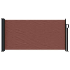 Retractable Side Awning 100x500 cm Drop 500 cm Width 100 cm Brown