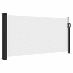 Retractable Side Awning 100x500 cm Drop 500 cm Width 100 cm White