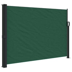 vidaXL Retractable Side Awning Dark Green 140x500 cm 2