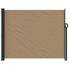 vidaXL Retractable Side Awning Taupe 160x500 cm 3