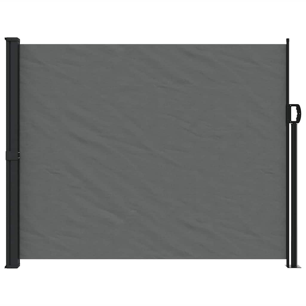 vidaXL Retractable Side Awning Anthracite 160x500 cm 4