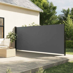 vidaXL Retractable Side Awning Anthracite 160x500 cm 1