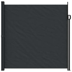 vidaXL Retractable Side Awning Black 200x500 cm 3
