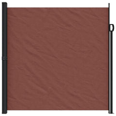 vidaXL Retractable Side Awning Brown 200x500 cm 3
