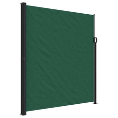 vidaXL Retractable Side Awning Dark Green 220x500 cm 2