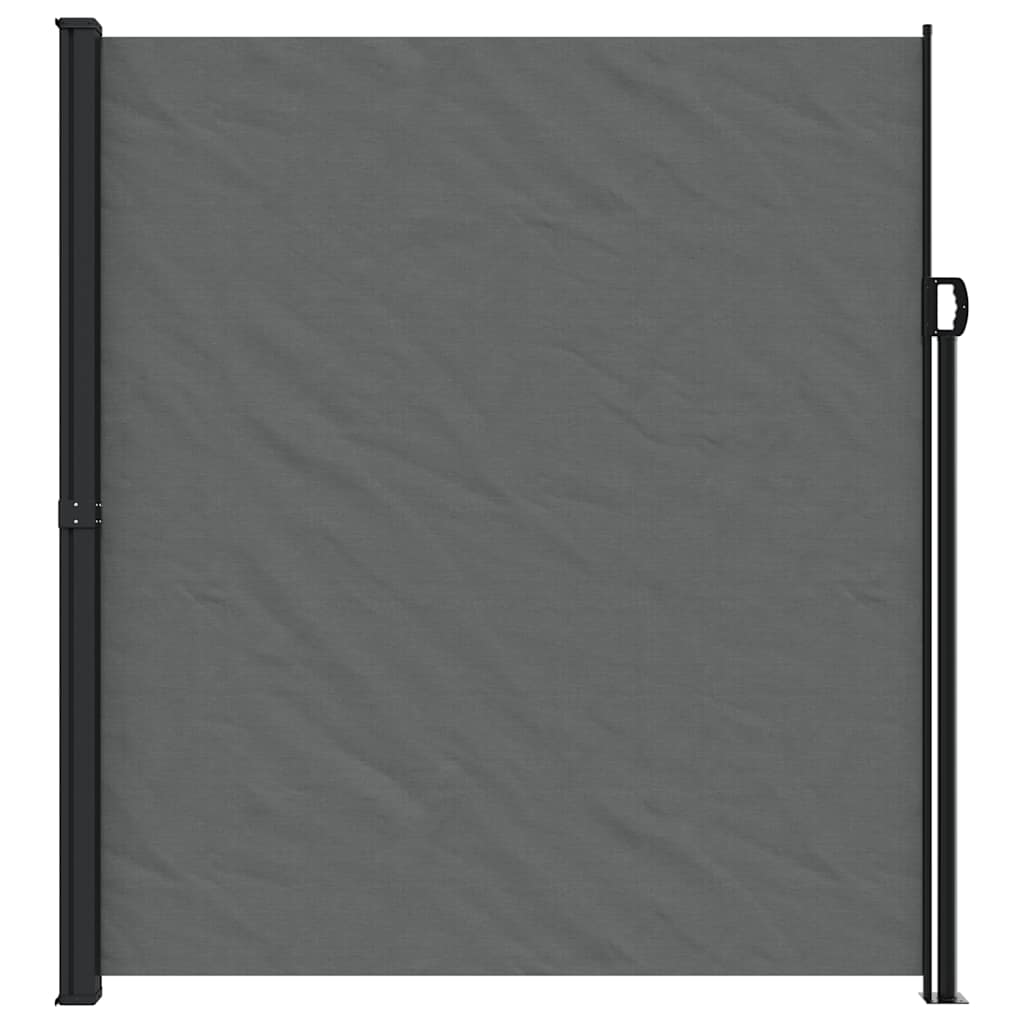 vidaXL Retractable Side Awning Anthracite 220x500 cm 4