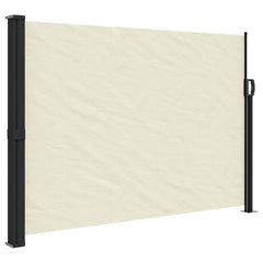 vidaXL Retractable Side Awning Cream140x600 cm 2