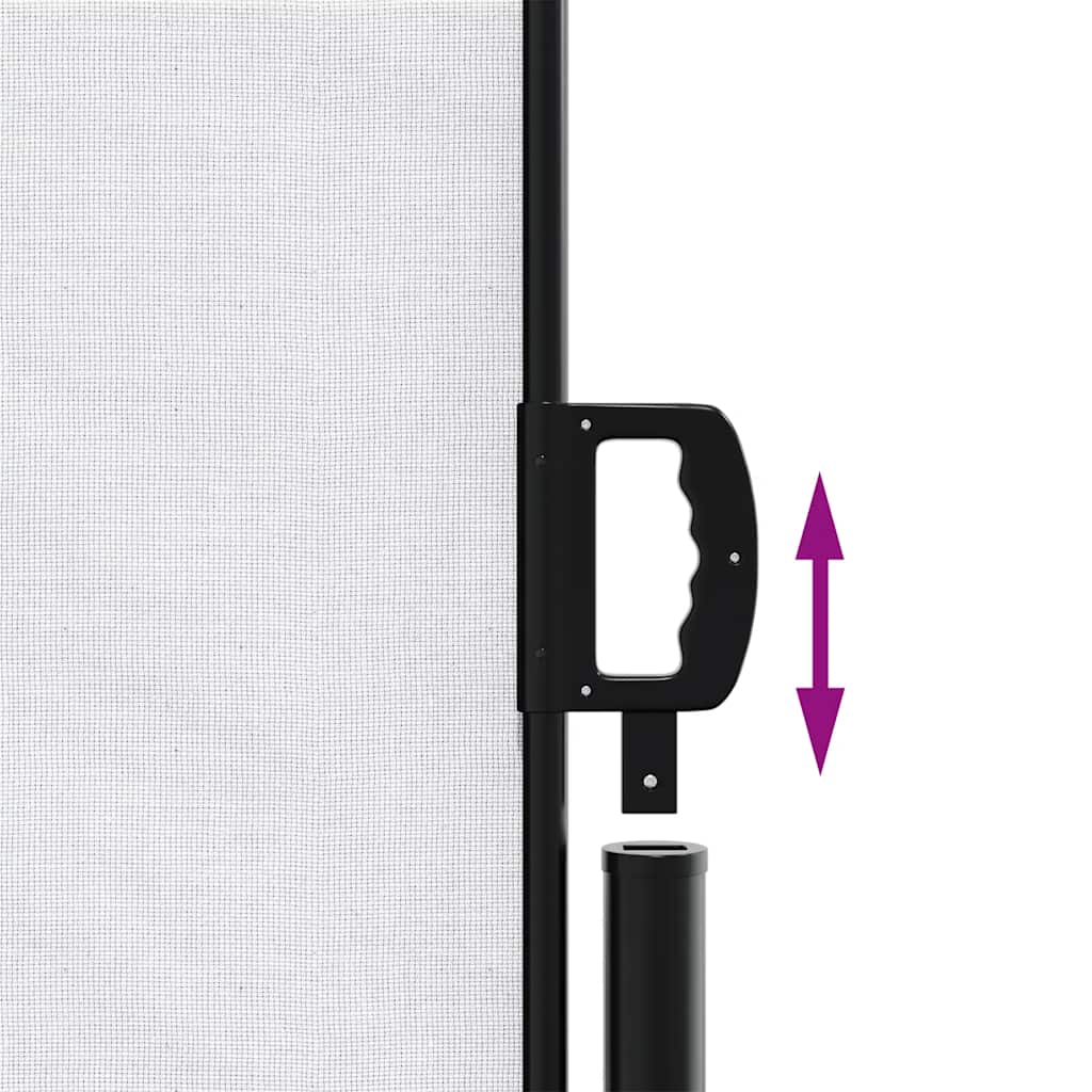 vidaXL Retractable Side Awning White 140x600 cm 6