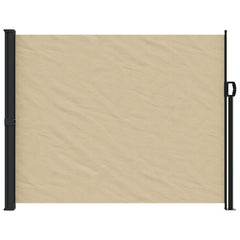 vidaXL Retractable Side Awning Beige 160x600 cm 3