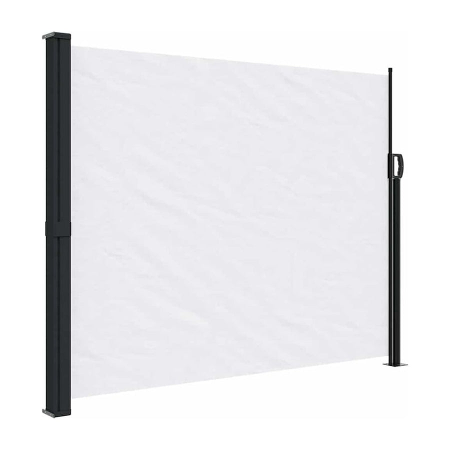 Retractable Side Awning White