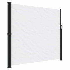 vidaXL Retractable Side Awning White 180x600 cm 2