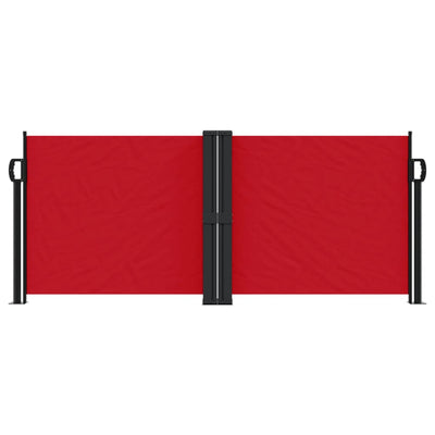 Retractable Side Awning Red 100x600 cm