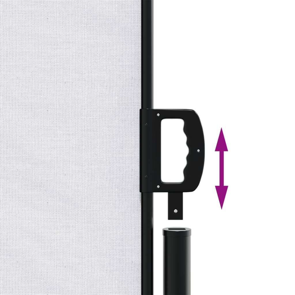vidaXL Retractable Side Awning White 140x600 cm 6