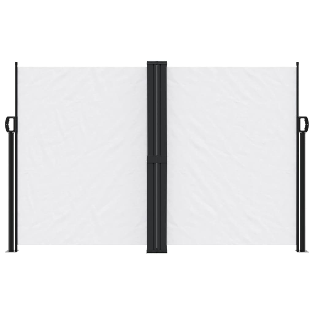 vidaXL Retractable Side Awning White 160x600 cm 3