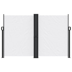 vidaXL Retractable Side Awning White 160x600 cm 3