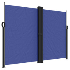 vidaXL Retractable Side Awning Blue 180x600 cm 2