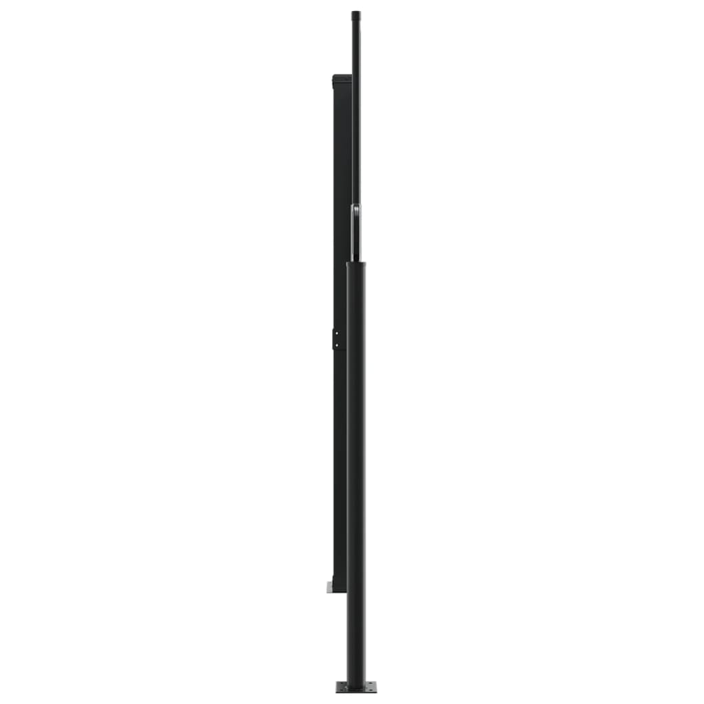 vidaXL Retractable Side Awning Red 180x600 cm 4