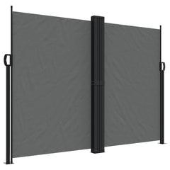 vidaXL Retractable Side Awning Anthracite 180x600 cm 2