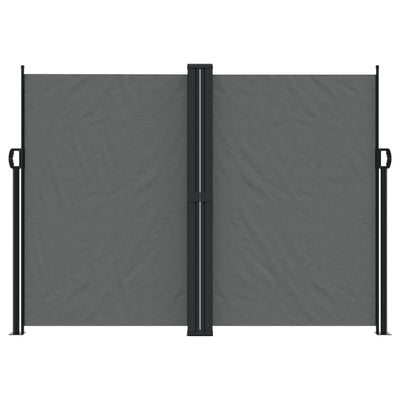 Retractable Side Awning Anthracite 180x600 cm