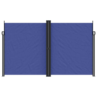 Retractable Side Awning Blue 200x600 cm