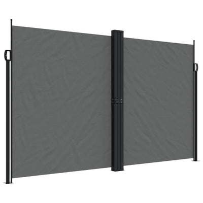 Retractable Side Awning Anthracite 200x600 cm