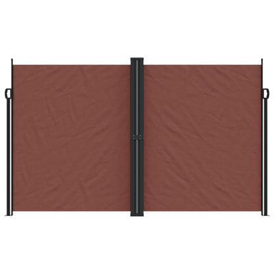 Retractable Side Awning Brown 200x600 cm