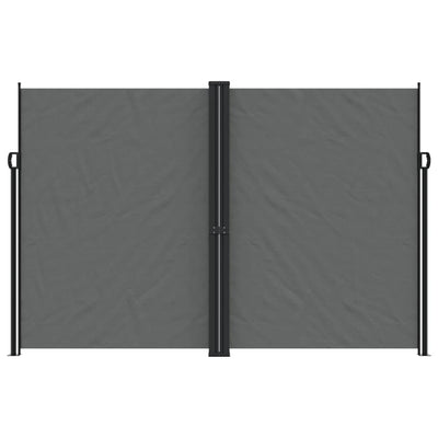 Retractable Side Awning Anthracite 220x600 cm