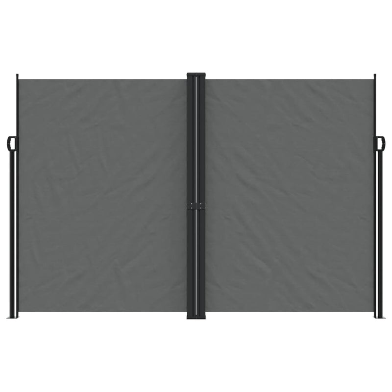 Retractable Side Awning Anthracite 220x600 cm