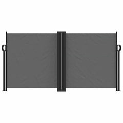 vidaXL Retractable Side Awning Anthracite 120x1000 cm 3