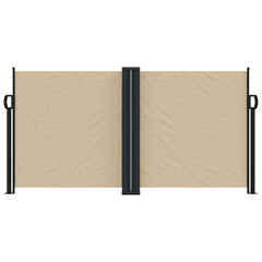 vidaXL Retractable Side Awning Beige 120x1000 cm 3