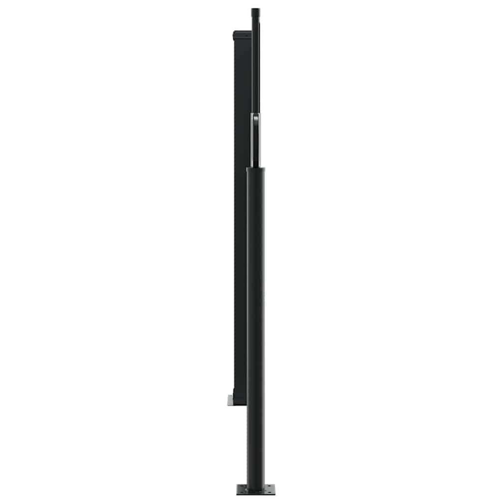 vidaXL Retractable Side Awning White 120x1000 cm 4