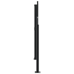 vidaXL Retractable Side Awning Cream 140x1000 cm 4