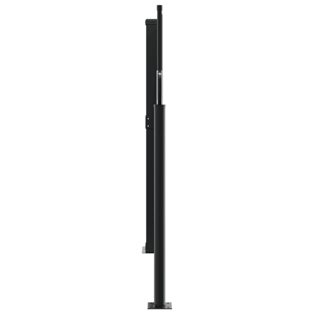 vidaXL Retractable Side Awning Terracotta 140x1000 cm 4