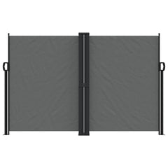 vidaXL Retractable Side Awning Anthracite 160x1000 cm 3