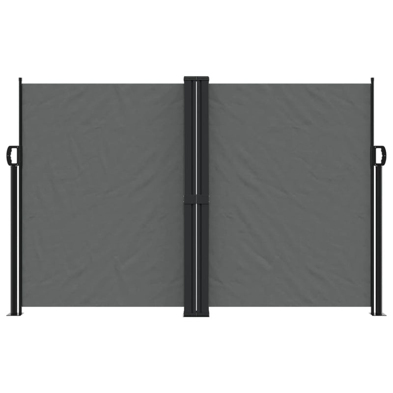 Retractable Side Awning Anthracite 160x1000 cm