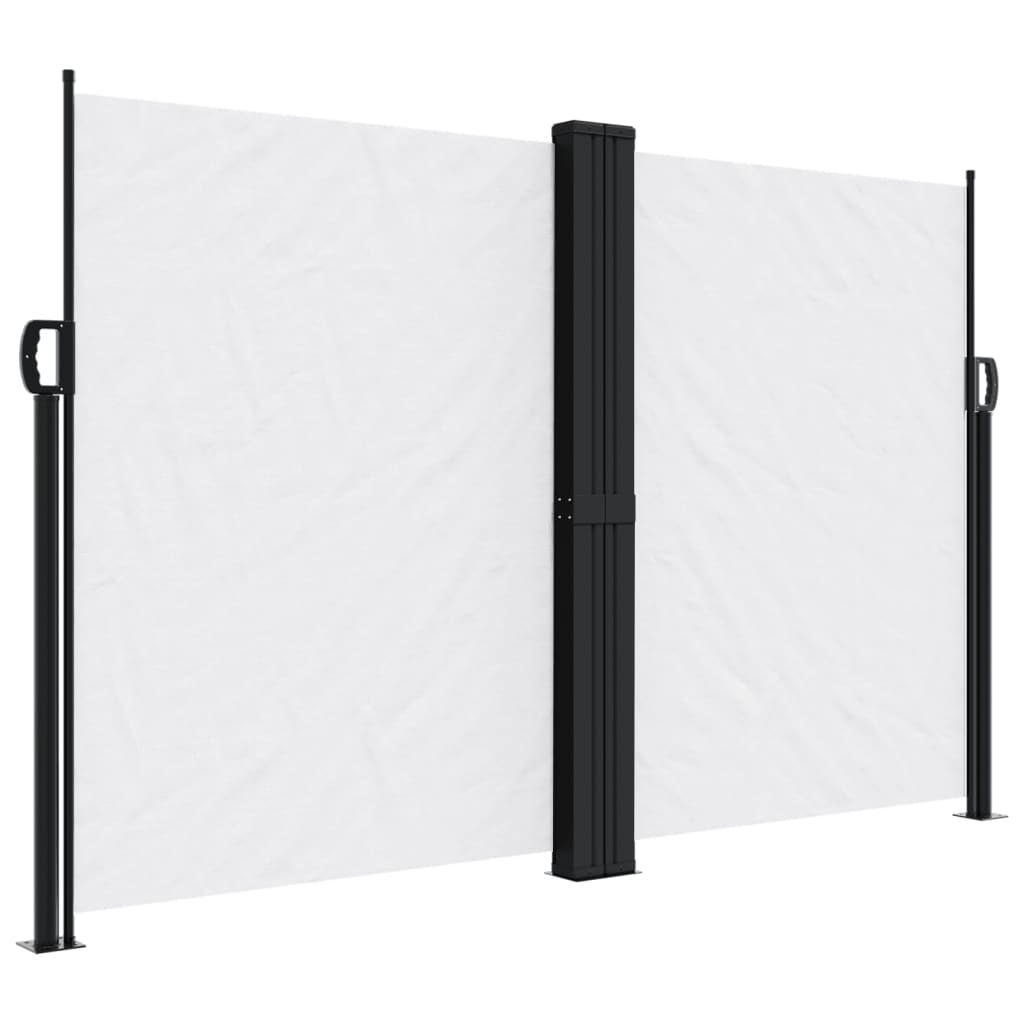 vidaXL Retractable Side Awning White 160x1000 cm 2