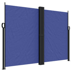vidaXL Retractable Side Awning Blue 180x1000 cm 2
