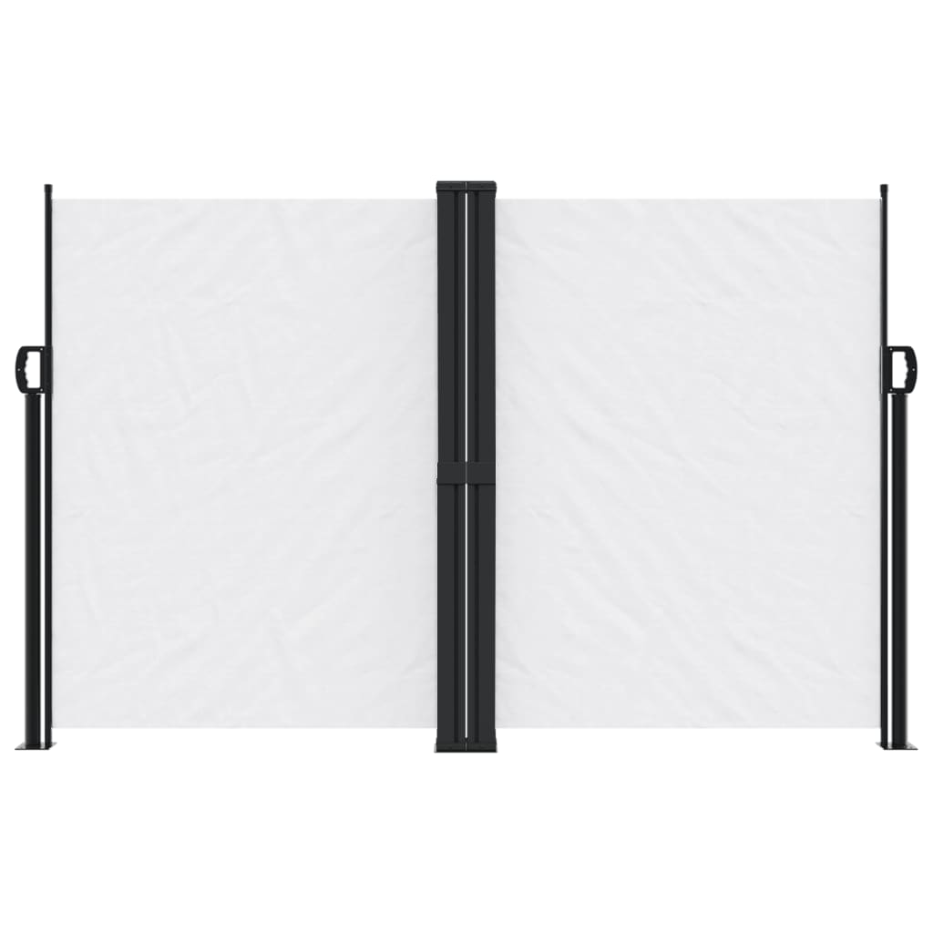 vidaXL Retractable Side Awning White 160x1200 cm 3